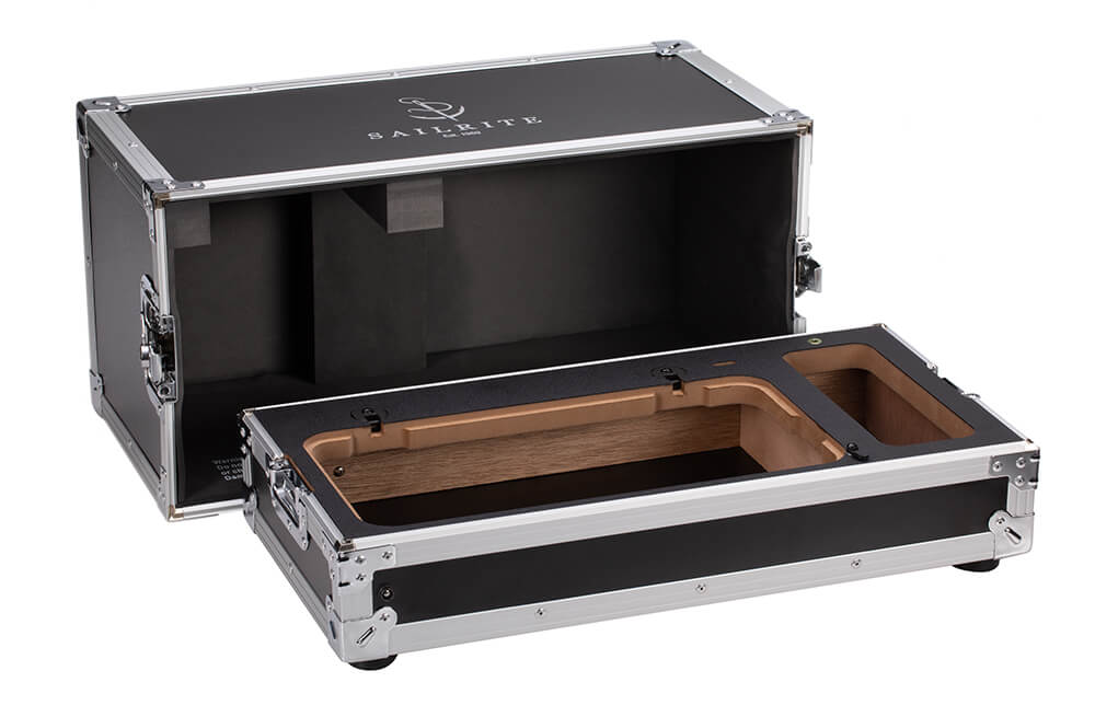 The inside of the Ultrafeed Industrial Carrying Case